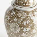 PROVINCE LOTUS LIDDED GINGER JAR