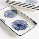 STRIA STARBURST 8" TRAYS, SET OF 4