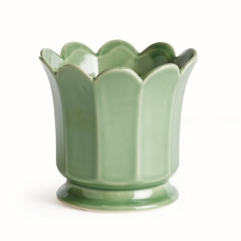 NAPA Home & Garden, MALINE FOOTED  POT SMALL,N5NG36GR