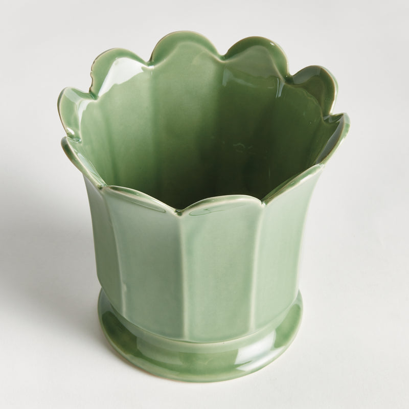 NAPA Home & Garden, MALINE FOOTED  POT LARGE,N5NG37GR