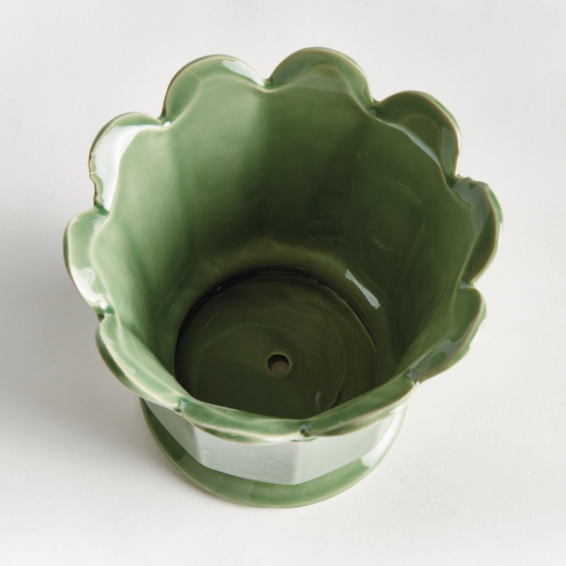 NAPA Home & Garden, MALINE FOOTED  POT LARGE,N5NG37GR