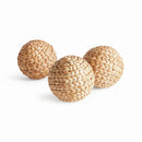 JACE WATER HYACINTH ORBS, SET OF 3