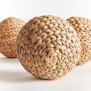 JACE WATER HYACINTH ORBS, SET OF 3