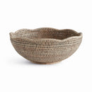 NAPA Home & Garden, Burma Rattan Scalloped Edge Bowl Collection