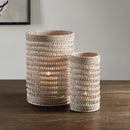 NAPA Home & Garden, BURMA RATTAN HURRICANE SMALL,N5TN11WH