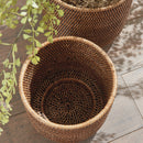 NAPA Home & Garden, BURMA RATTAN CACHEPOTS LARGE, SET OF 2,N5TN13BR
