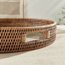 NAPA Home & Garden, BURMA RATTAN ROUND SERVING TRAY