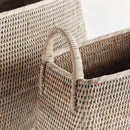 NAPA Home & Garden, BURMA RATTAN NARROW MAGAZINE BASKET, SET OF 2,N5TN233GY