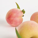 Faux Peaches 4", Set Of 6