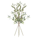 Olive Stems With Olives 32", Set Of 4