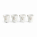 Classic Rabbit Mini Pots, Set Of 4