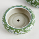 Imperial Lotus Low Pots Large, Set Of 2