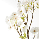 Double Cherry Blossom Branches 46", Set Of 2
