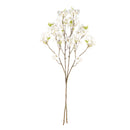 Double Cherry Blossom Branches 46", Set Of 2