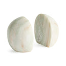 Jocelyn Marble Bookends St/2