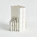 Jaqueline Marble Bookends St/2