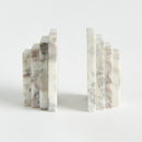 Jaqueline Marble Bookends St/2
