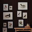 Wading Duck Prints St/2