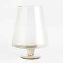 Adalina Glass Footed Vase Large