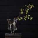 Andrea Glass Footed Vase