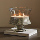 Ana Decorative Glass Footed Bowl