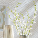 Orchid Stem 40" White