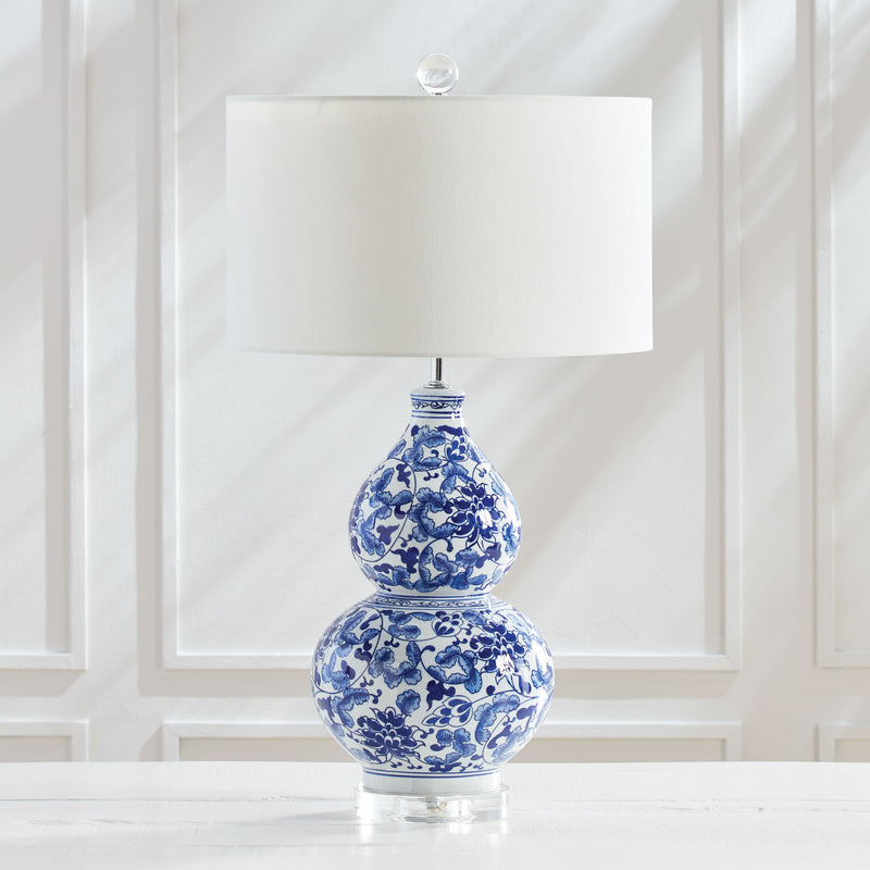 MING FLORAL LAMP, CALIFORNIA ONLY