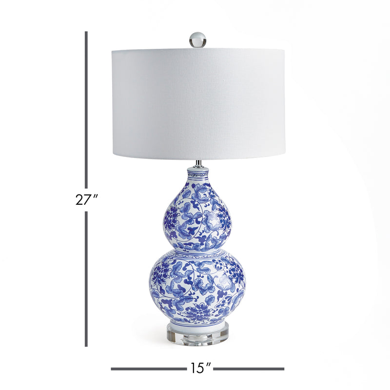 NAPA Home & Garden, MING FLORAL LAMP,NFL260