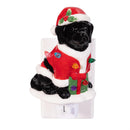 Heartfelt Cheer Nightlight Ceramic Dog Black Labrador, 6"H