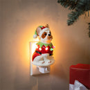 Heartfelt Cheer Nightlight Ceramic Dog Bulldog, 6"H