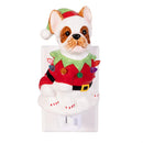 Heartfelt Cheer Nightlight Ceramic Dog Bulldog, 6"H