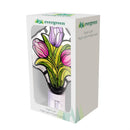 What She Shed Nightlight Glass Tulip, 5.5"H