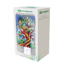 Memorial Nightlight Glass Square Tree of Life, 5.25"H