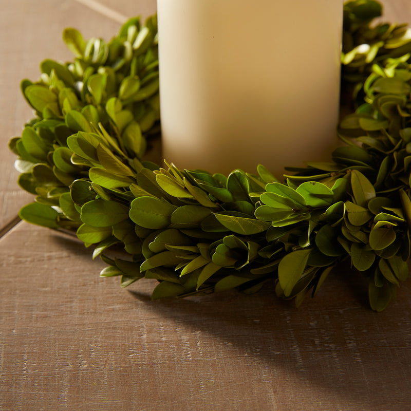 NAPA Home & Garden, BOXWOOD CANDLE WREATH,NPG403