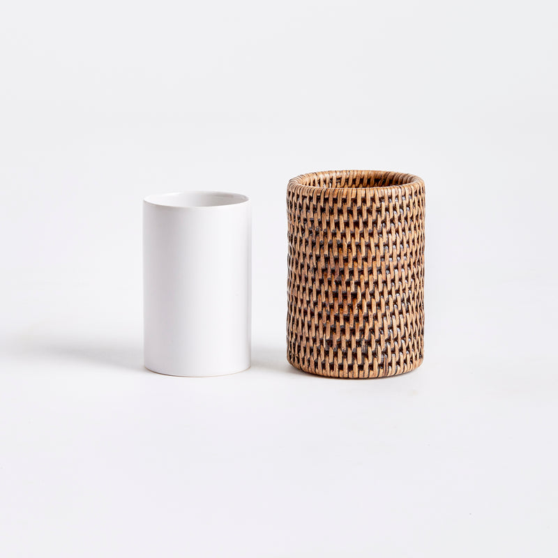 NAPA Home & Garden, BURMA RATTAN TOOTHBRUSH HOLDER,NTN255BR