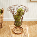 NAPA Home & Garden, WEATHERED METAL WIRE VASE,NVY413