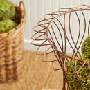 NAPA Home & Garden, WEATHERED METAL WIRE VASE,NVY413