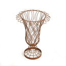 NAPA Home & Garden, WEATHERED METAL WIRE VASE,NVY413
