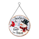 Heartfelt Cheer Hanging Decor, Melamine, Holiday Icons, Asst of 4