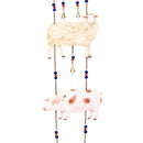 Hillside Pasture Outdoor Hanging Decor, Metal Farm Animal Hanging Decor