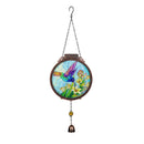 Cottage Garden Outdoor Hanging decor, Double Sided Solar Butterfly/Dragonfly/Hummingbird, 3 Asst