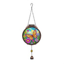 Cottage Garden Outdoor Hanging decor, Double Sided Solar Butterfly/Dragonfly/Hummingbird, 3 Asst
