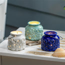 Blue Coastal Outdoor Lamp & Lighting Ceramic Lantern, 3 Assorted, 12PCS CDU