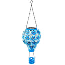 Cottage Garden Outdoor Lamp & Lighting Solar Metal Flower Balloon Lantern