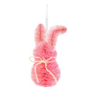 Hop Into Spring Hanging Decor Natural Fiber Bunny, 5"H, Asst of 3