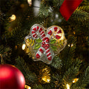 Sugar & Stripes Ornament Glass Candy Canes, 4"