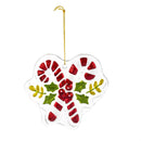 Sugar & Stripes Ornament Glass Candy Canes, 4"
