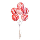 Sugar & Stripes Ornament Peppermint Tree Clips, 8.5"H