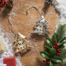 Winter Grove Ornament Metal Tree, 5"H, Asst of 2