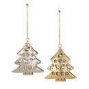 Winter Grove Ornament Metal Tree, 5"H, Asst of 2